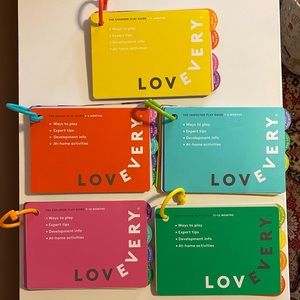 Lovevery Play Guides Set of 5 (3-12 months)